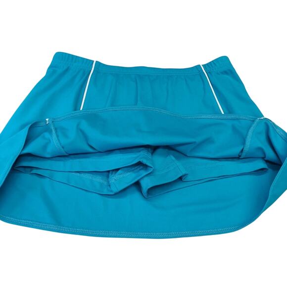 Adidas Blue White Climalite Tennis Skirt and Top Set Cool and Dry Activewear - Picture 6 of 16